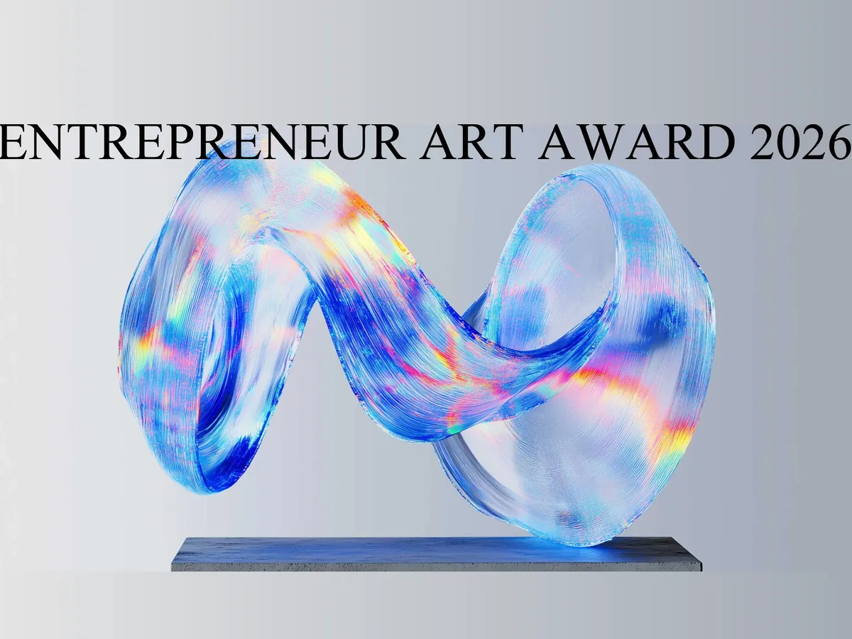 ENTREPRENEUR ART AWARD 2026 のキービジュアル